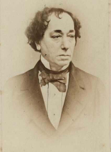 Benjamin Disraeli, carte-de-visite (early 1860s) (c) NPG
