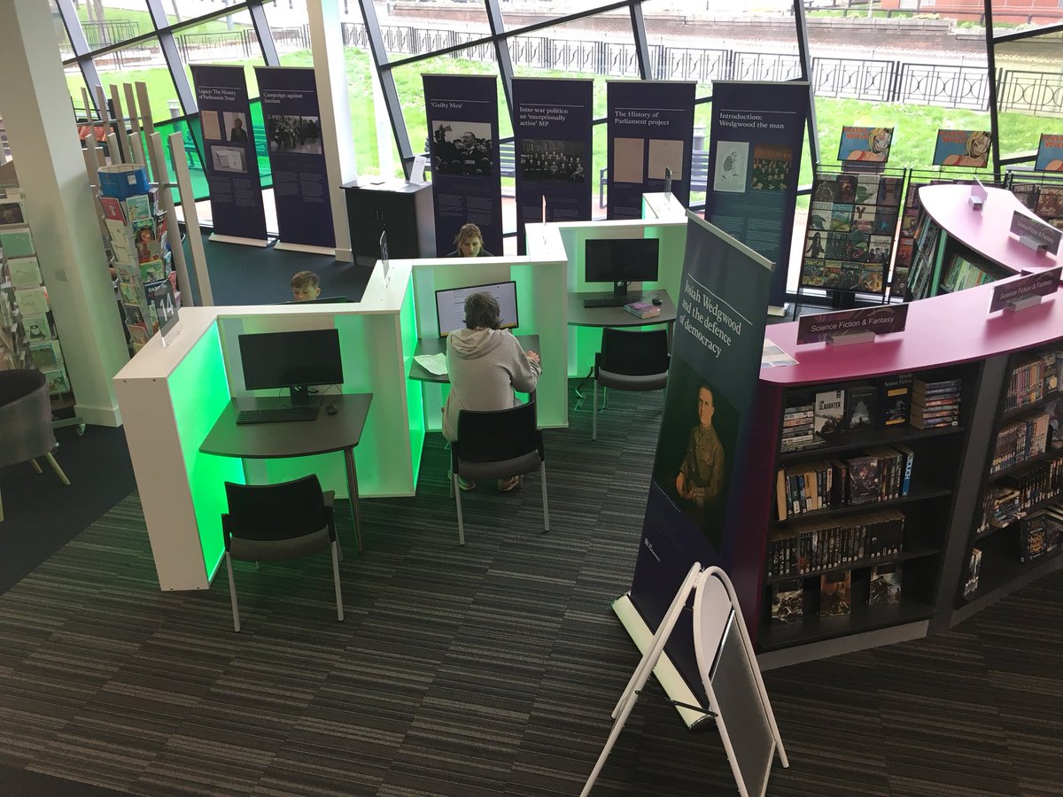 exhibition at Newcastle Library
